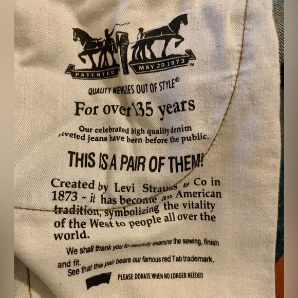 Levi Strauss Men’s 510 Denim Jeans Size 32 - Picture 6 of 6